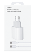 Chargeur USB-C 25W avec câble USB-C vers USB-C