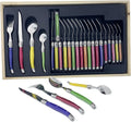 Coffret de couverts style Laguiole multicolore