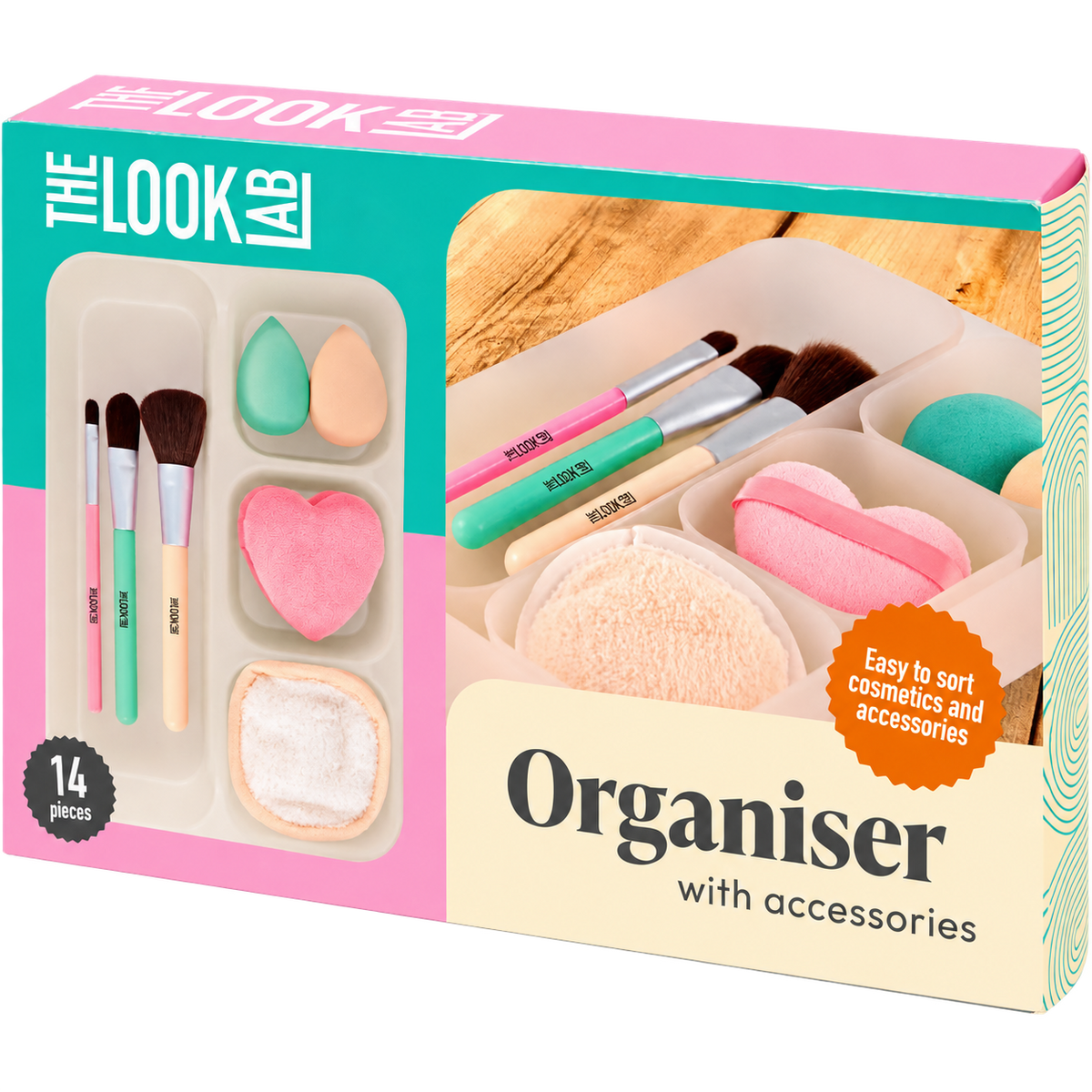 Coffret organiseur maquillage The Look Lab
