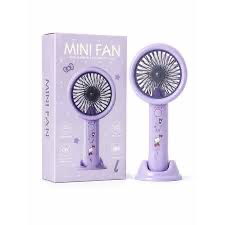 Mini ventilateur portable violet