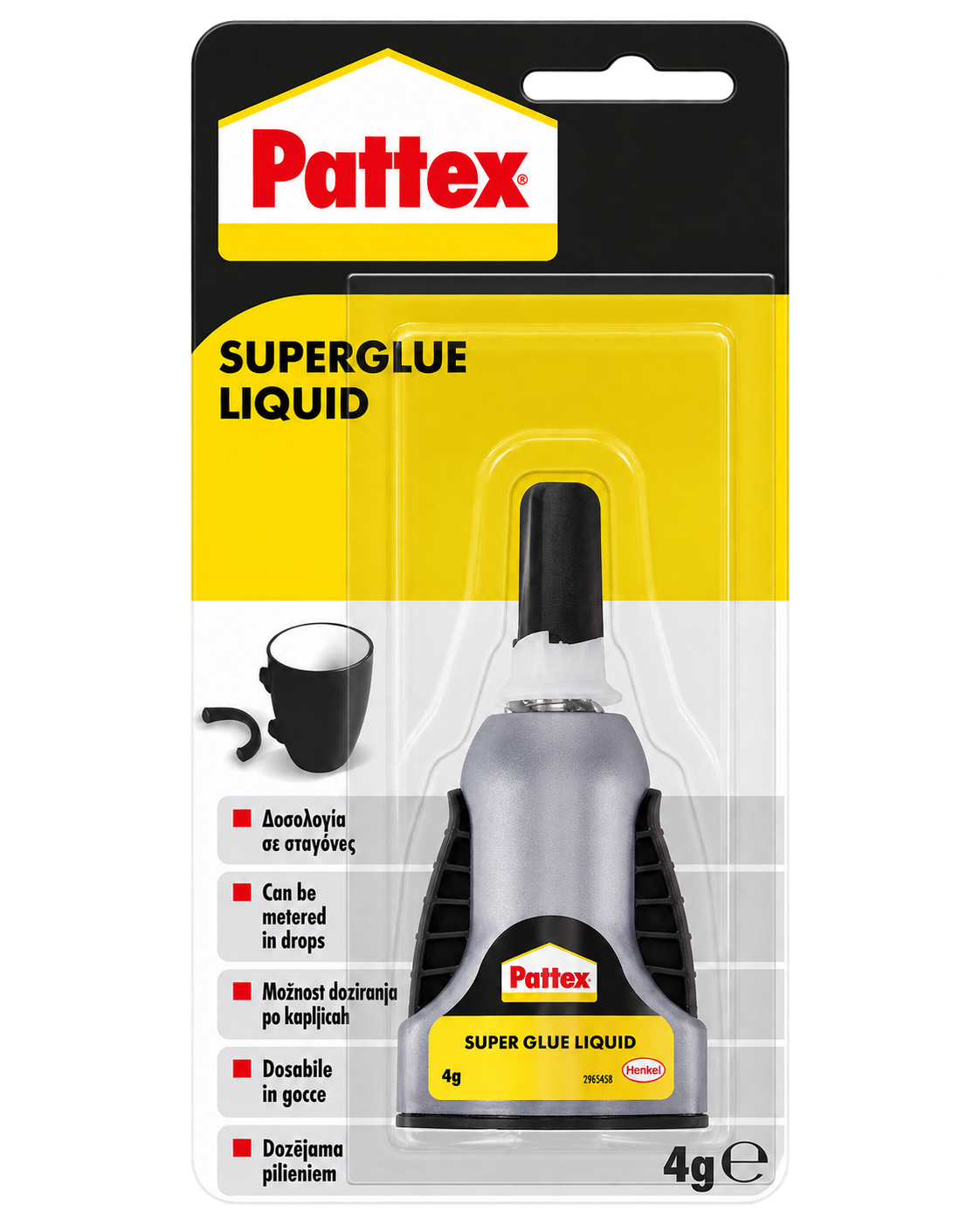Pattex Super Glue Liquid 4g