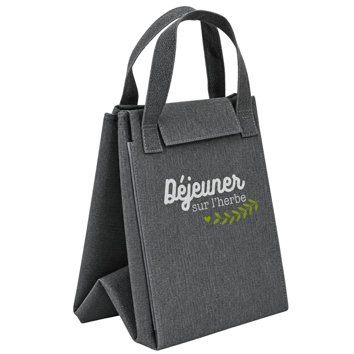Sac déjeuner isotherme gris