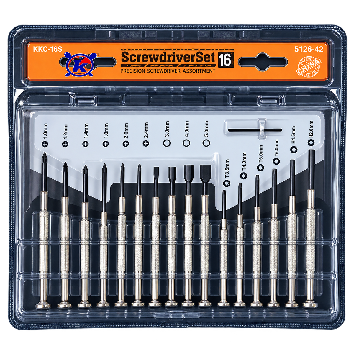 Coffret de 16 tournevis de précision